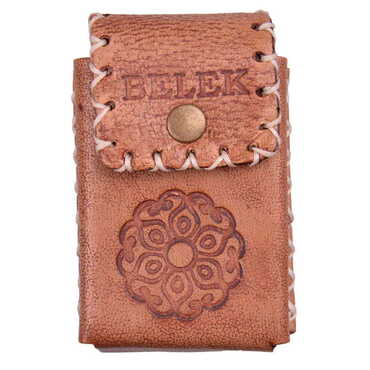 Kemer Themed Leather Cigarette Case - 6