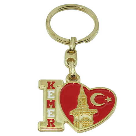 Kemer Themed Metal Customised Enamel Keychain - 5