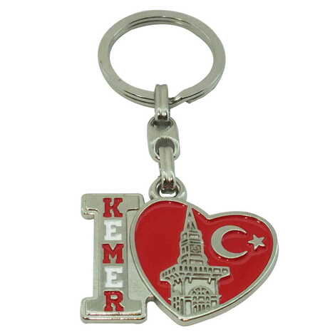 Kemer Themed Metal Customised Enamel Keychain - 6