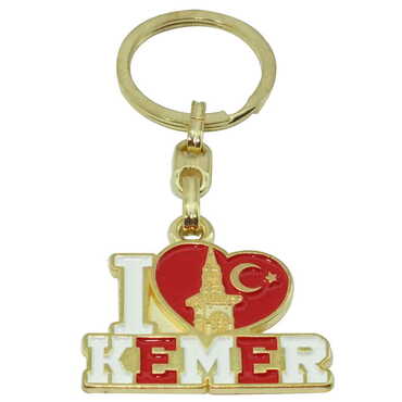 Kemer Themed Metal Customised Enamel Keychain - 7