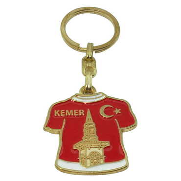 Kemer Themed Metal Customised Enamel Keychain - 9