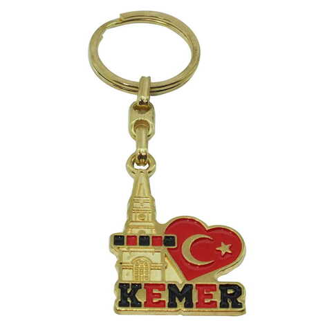 Kemer Themed Metal Customised Enamel Keychain - 11