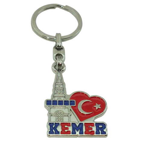 Kemer Themed Metal Customised Enamel Keychain - 12