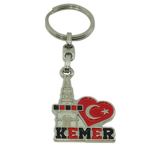 Kemer Themed Metal Customised Enamel Keychain - 14