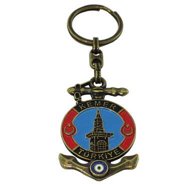 Kemer Themed Metal Customised Enamel Keychain - 18