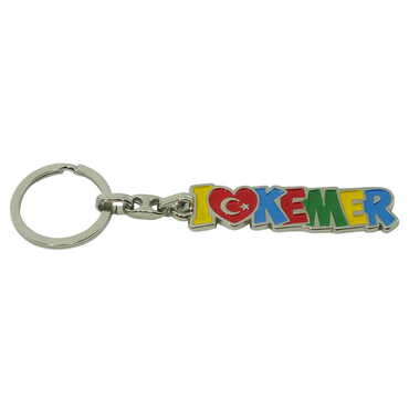 Kemer Themed Metal Customised Enamel Keychain - 21