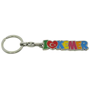 Kemer Themed Metal Customised Enamel Keychain - 22