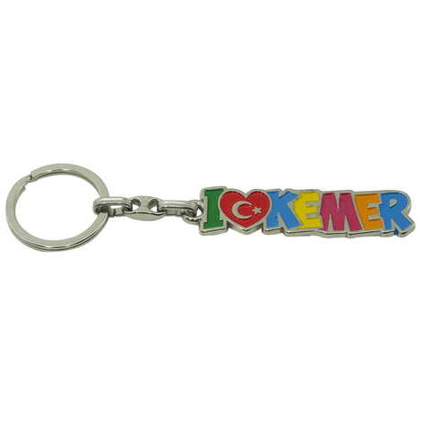 Kemer Themed Metal Customised Enamel Keychain - 22