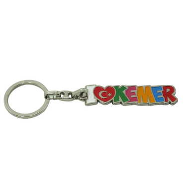 Kemer Themed Metal Customised Enamel Keychain - 23