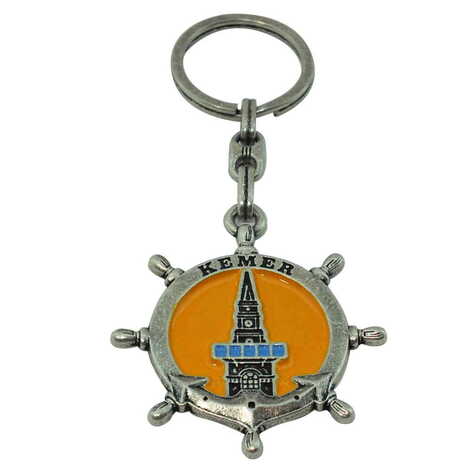 Kemer Themed Metal Customised Enamel Keychain - 28