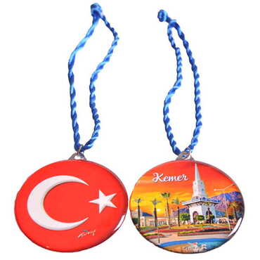 Kemer Themed Metal Hanging Accessories - 3