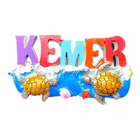 Kemer Themed Polyester Printed Fridge Magnet - 24