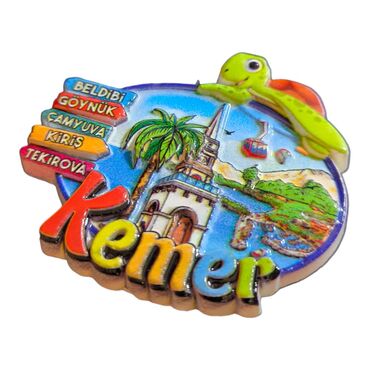 Kemer Themed Polyester Printed Fridge Magnet - 18