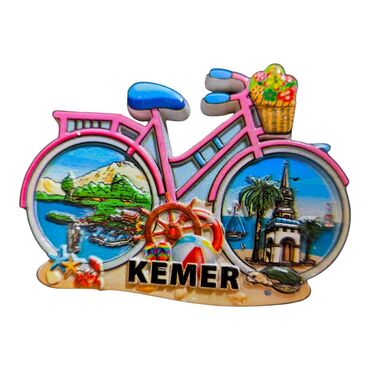 Kemer Themed Polyester Printed Fridge Magnet - 9