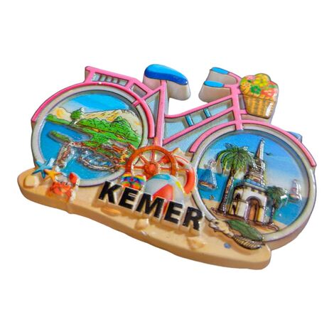 Kemer Themed Polyester Printed Fridge Magnet - 17