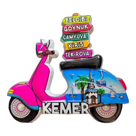 Kemer Themed Polyester Printed Fridge Magnet - 3