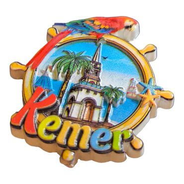 Kemer Themed Polyester Printed Fridge Magnet - 13