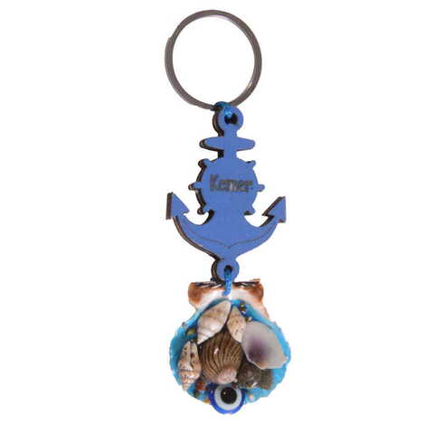 Kemer Themed Sea Shell Keychain - 4