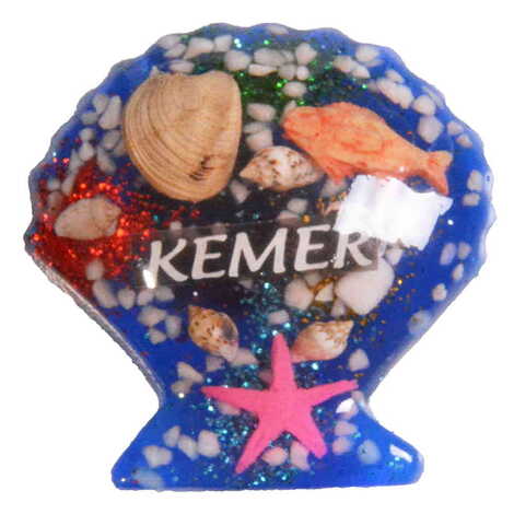 Kemer Themed Transparent Polyester Photo Fridge Magnet - 7