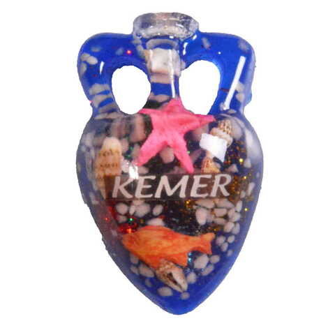 Kemer Themed Transparent Polyester Photo Fridge Magnet - 8