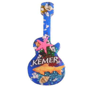 Kemer Themed Transparent Polyester Photo Fridge Magnet - 16