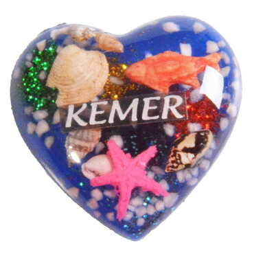 Kemer Themed Transparent Polyester Photo Fridge Magnet - 17