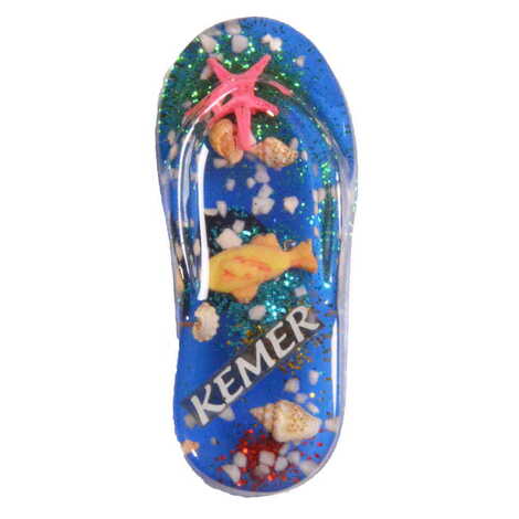 Kemer Themed Transparent Polyester Photo Fridge Magnet - 18