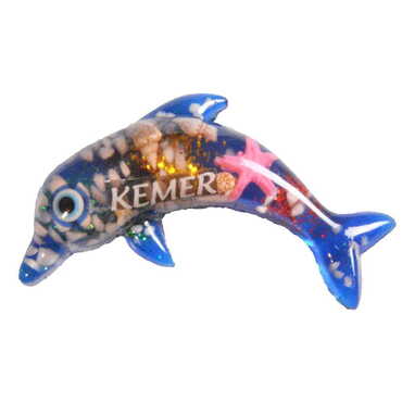 Kemer Themed Transparent Polyester Photo Fridge Magnet - 24