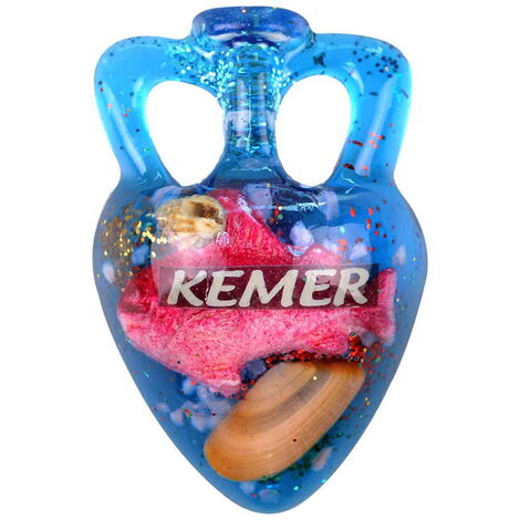 Kemer Themed Transparent Polyester Photo Fridge Magnet - 52