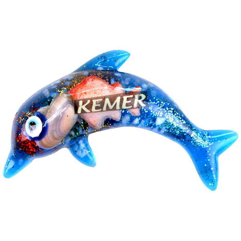 Kemer Themed Transparent Polyester Photo Fridge Magnet - 56