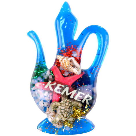 Kemer Themed Transparent Polyester Photo Fridge Magnet - 57