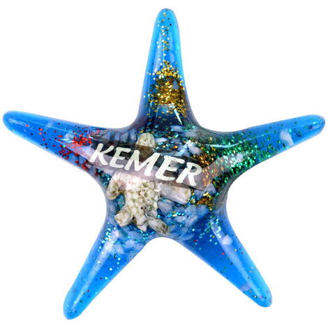 Kemer Themed Transparent Polyester Photo Fridge Magnet - 59