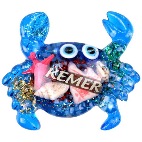 Kemer Themed Transparent Polyester Photo Fridge Magnet - 60