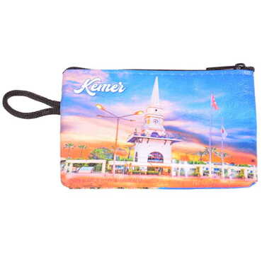 Kemer Themed Turkish Woven Wallet 113x80x8 mm - 3