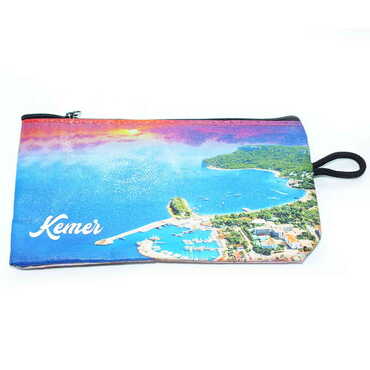 Kemer Themed Turkish Woven Wallet 183x97x8 mm - 4