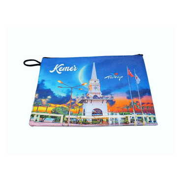 Kemer Themed Turkish Woven Wallet 215x155x8 mm - 3