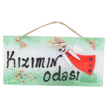 Toptan Kız Çocuğa Özel Cam Kizimin Odasi Pano 12 X 24 - 5