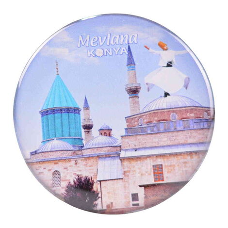 Toptan Konya Temalı Myros Yuvarlak Magnet 67 mm - 6