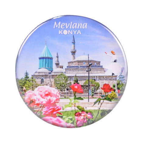 Toptan Konya Temalı Myros Yuvarlak Magnet 67 mm - 7