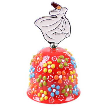 Konya Themed Turkish Ceramic Collectible Souvenir Bell - 4