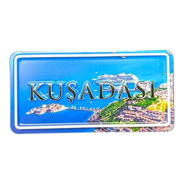 Kusadasi Themed Embossed Pvc Oppression Fridge Magnet - 17