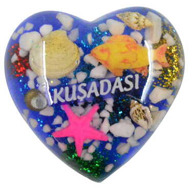 Kusadasi Themed Transparent Polyester Photo Fridge Magnet - 12