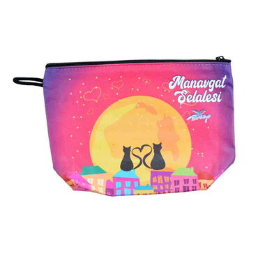 Manavgat Themed Customised PVC Hooded Purse 145x220x70 mm - 4