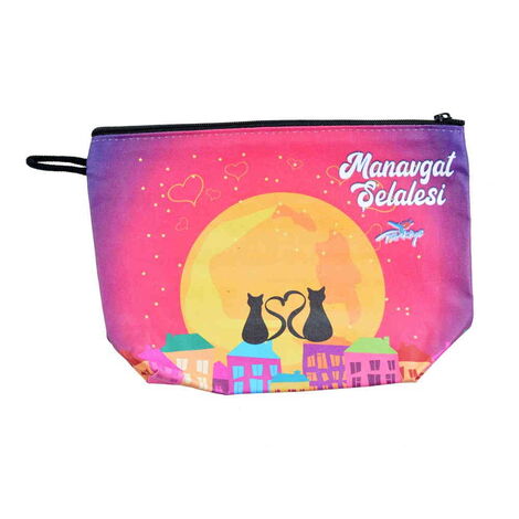 Manavgat Themed Customised PVC Hooded Purse 145x220x70 mm - 4