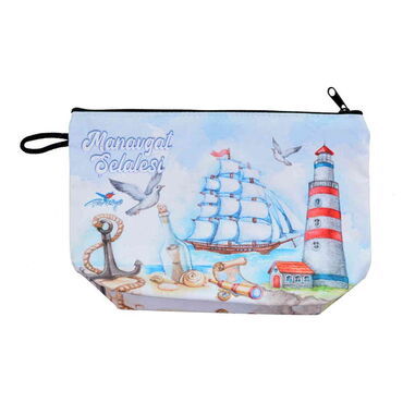 Manavgat Themed Customised PVC Hooded Purse 145x220x70 mm - 5