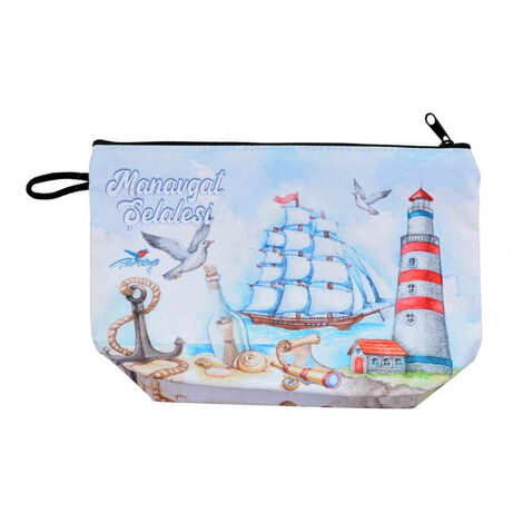 Manavgat Themed Customised PVC Hooded Purse 145x220x70 mm - 5