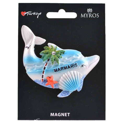 Toptan Marmaris Temalı Kartonetli̇ Taşli Ve Sedefli̇ Pol.magnet - 6