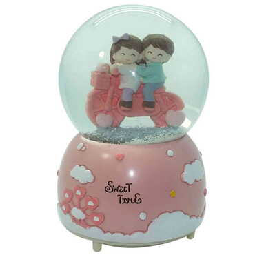 Medium Size Illuminated Glass Globe No:33 Medium Size - 5