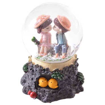 Medium Size Illuminated Glass Globe No:33 Medium Size - 6