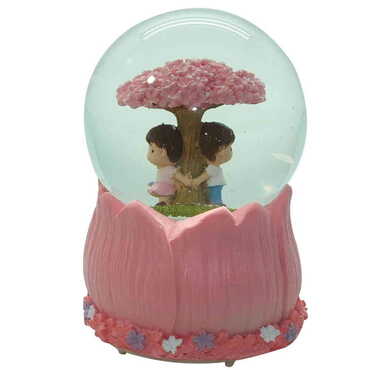 Medium Size Illuminated Glass Globe No:33 Medium Size - 7